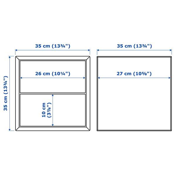 [IKEA/イケア/通販]EKET エーケトウォールキャビネット（引き出し×2）, ブラウン ウォールナット調,35x35x35 cm[CC](69581176) |  | 03