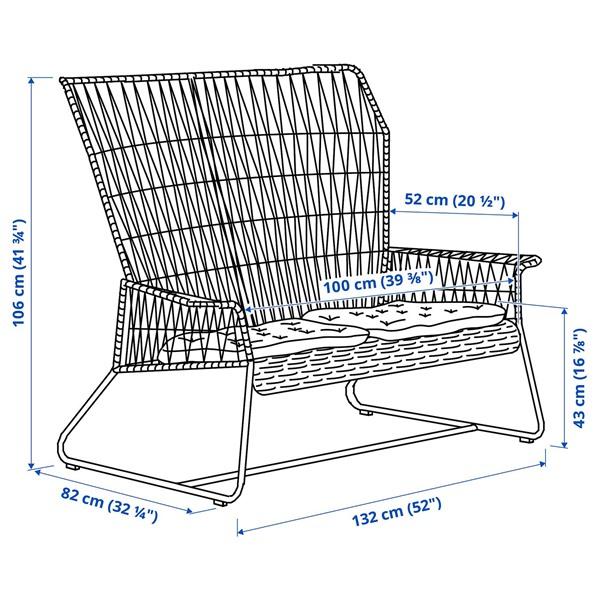 [IKEA/イケア/通販]TALLSKAR タルシェール4人用ラウンジ家具セット, 屋外用 チャコール/クッダルナ ラ……[7](69584448) |  | 03