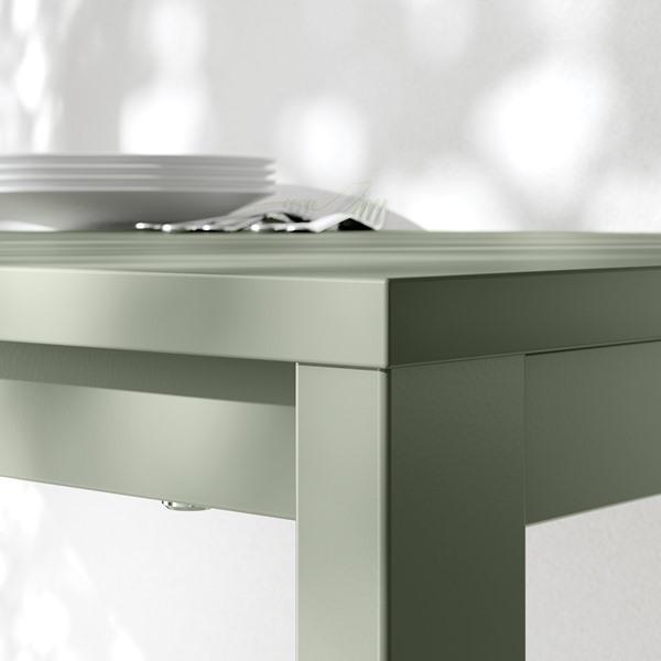 [IKEA/イケア/通販]VIHALS ヴィーハルステーブル＆チェア4脚, グリーン グリーン/グレーグリーン パ……[6](69599567) |  | 02