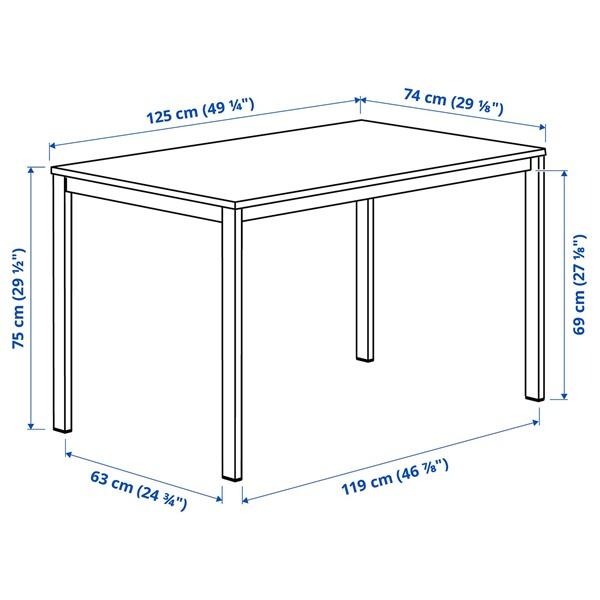 [IKEA/イケア/通販]VIHALS ヴィーハルステーブル＆チェア4脚, グリーン グリーン/グレーグリーン パ……[6](69599567) |  | 04