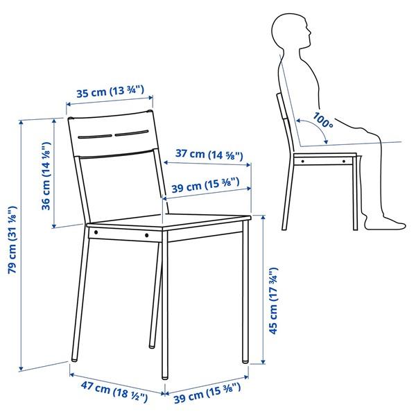 [IKEA/イケア/通販]VIHALS ヴィーハルステーブル＆チェア4脚, グリーン グリーン/グレーグリーン パ……[6](69599567) |  | 05