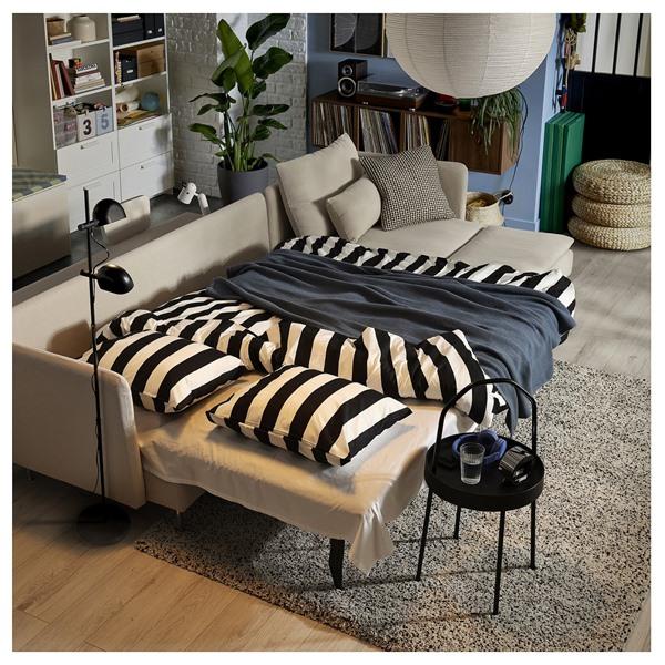 [IKEA/イケア/通販]SODERHAMN ソーデルハムン 4人掛けソファベッド, 寝椅子付き/フリードトゥナ ライトベージュ[10](69616246) |  | 02