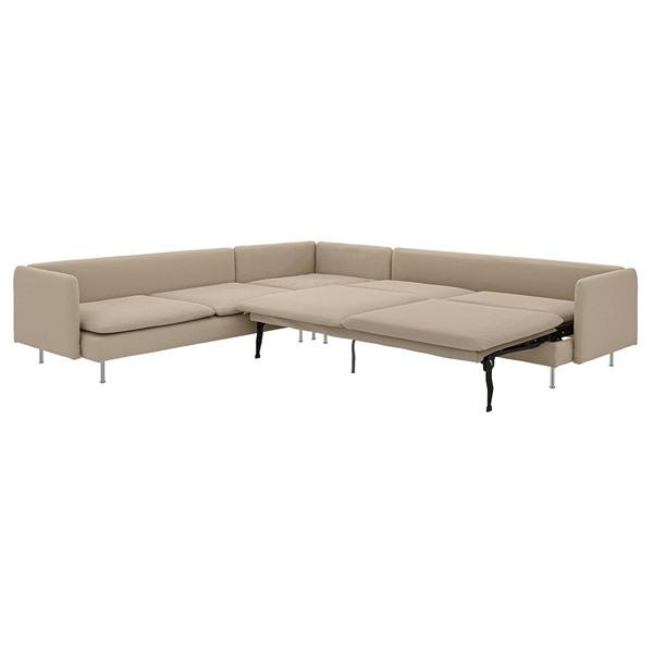 [IKEA/イケア/通販]SODERHAMN ソーデルハムン コーナーソファベッド 6人掛け, ケーリンゲ ベージュ[12](69621399) | 