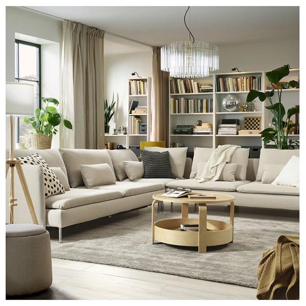 [IKEA/イケア/通販]SODERHAMN ソーデルハムン コーナーソファベッド 6人掛け, ケーリンゲ ベージュ[12](69621399) |  | 04