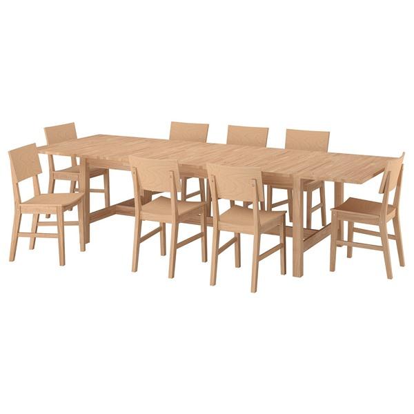 [IKEA/イケア/通販]KARSKAR カールシェールテーブル＆チェア8脚, ゴムノキ,240/300x100 cm[12](69629084) | 
