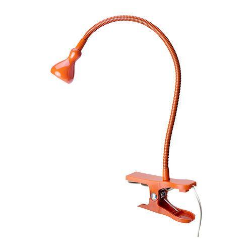 IKEA/イケア JANSJO LEDクリップ式スポットライト, オレンジ | 