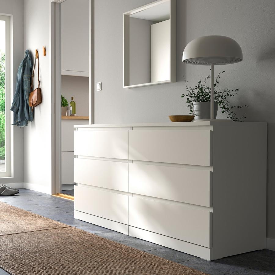 IKEA　マルム　チェスト　衣装収納棚 IKEA/イケア/通販]MALM マルム チェスト（引き出し×6）, ホワイト