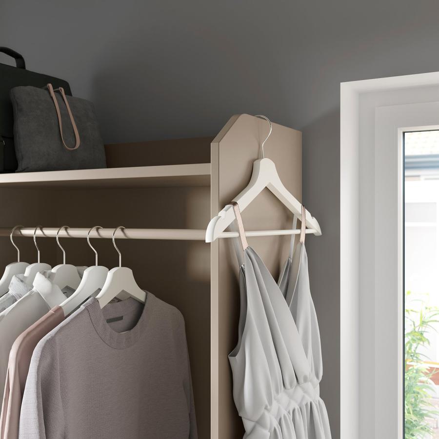 [IKEA/イケア/通販]HAUGA ハウガ オープンワードローブ（引き出し×3）, ベージュ, 70x199 cm[CH](70456925) |  | 04