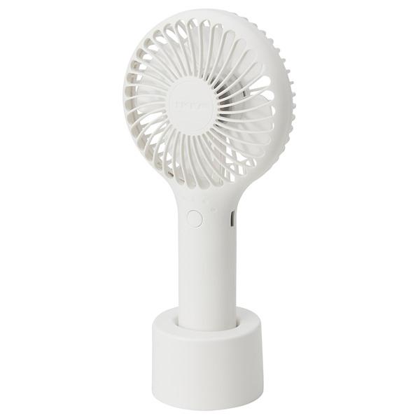 【IKEA/イケア/通販】EFTERTRADA エフテルトレーダ ハンディファン, 電池式 ホワイト[A](70495309) | 