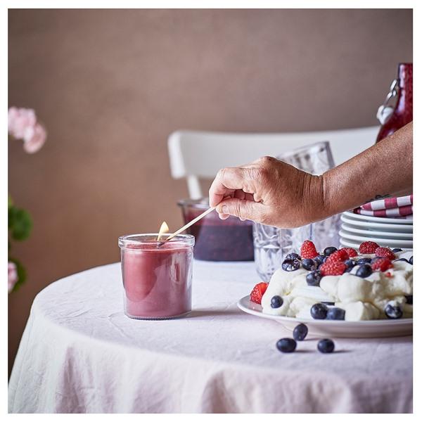 【IKEA/イケア/通販】STORTSKON ストールトショーン アロマキャンドル グラス入り, ベリー/レッド,…[A](70502183) |  | 02