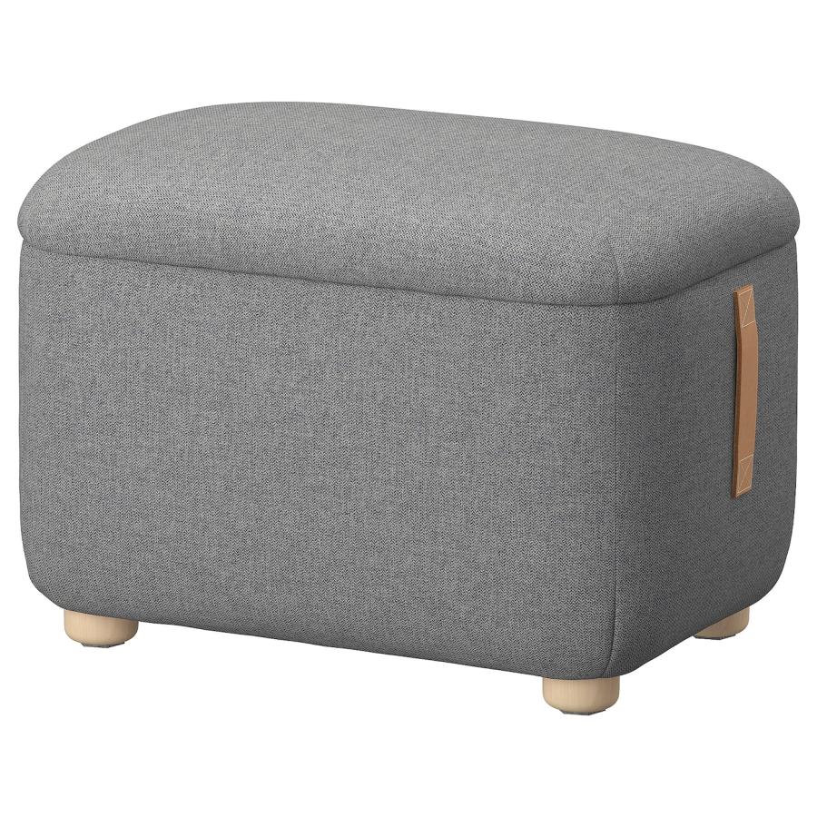 IKEA/イケア/通販】OSKARSHAMN オスカルスハムン オットマン 収納付き