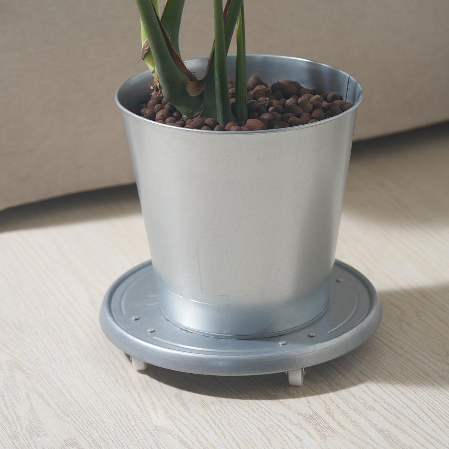 [IKEA/イケア/通販]AKERBAR オーケルベール プラントムーバー, 室内/屋外用/亜鉛メッキ, 31 cm[B](70537168) |  | 01