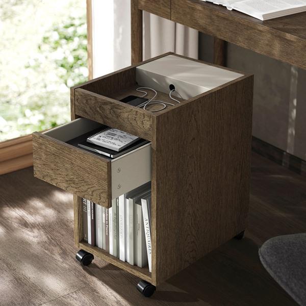 [IKEA/イケア/通販]TONSTAD トンスタード引き出しユニット キャスター付き, ブラウン ステインオーク……[D](70538568) |  | 04