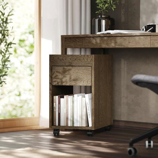 [IKEA/イケア/通販]TONSTAD トンスタード引き出しユニット キャスター付き, ブラウン ステインオーク……[D](70538568) |  | 05