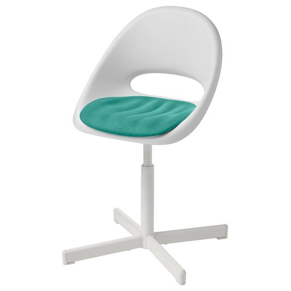 【IKEA/イケア/通販】PYNTEN ピンテン 子ども用チェアパッド デスクチェア用, ターコイズ[B](70538827) |  | 02