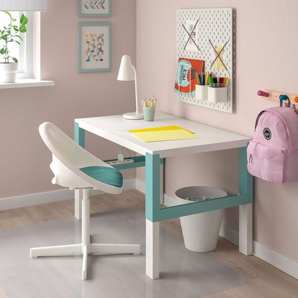 【IKEA/イケア/通販】PYNTEN ピンテン 子ども用チェアパッド デスクチェア用, ターコイズ[B](70538827) |  | 03