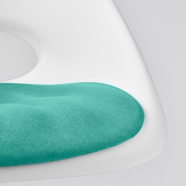【IKEA/イケア/通販】PYNTEN ピンテン 子ども用チェアパッド デスクチェア用, ターコイズ[B](70538827) |  | 04