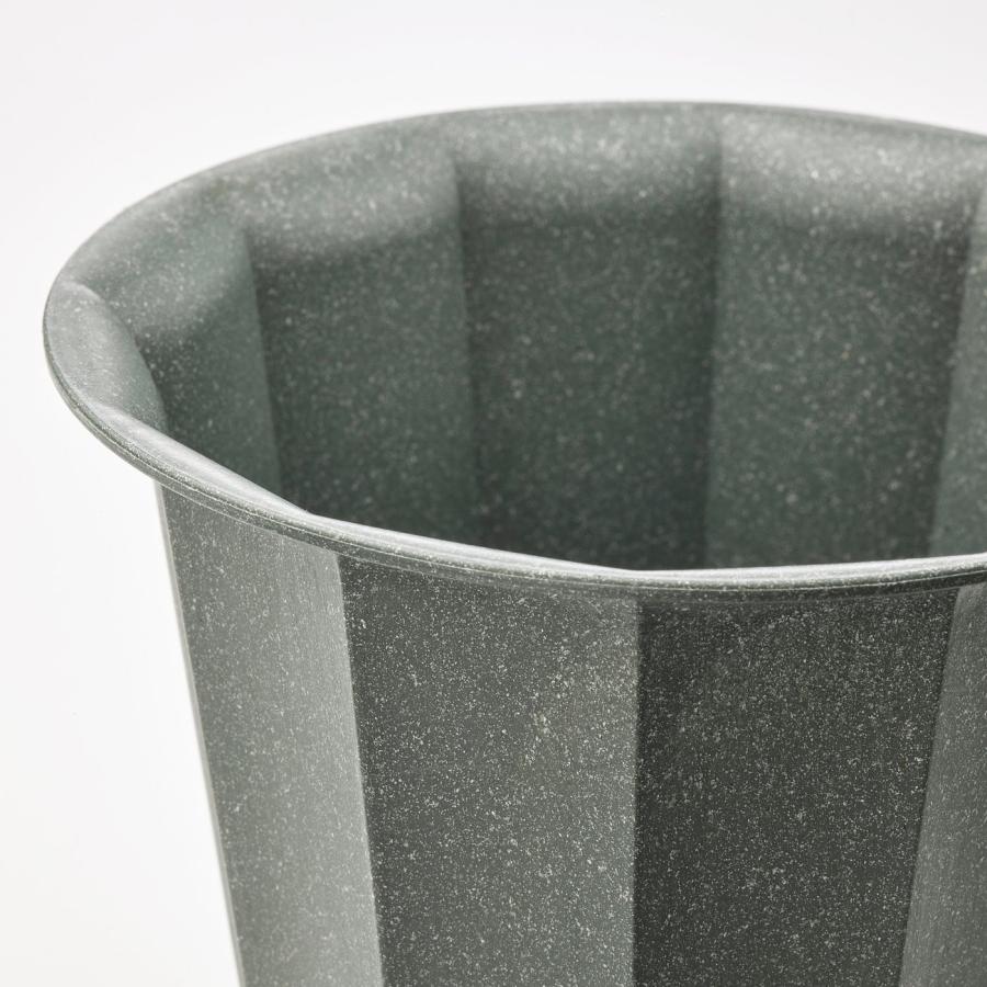 [IKEA/イケア/通販]BUSKVERK ブスクヴェルク 鉢カバー, 室内/屋外用 グレー, 9 cm[A](70544456) |  | 03