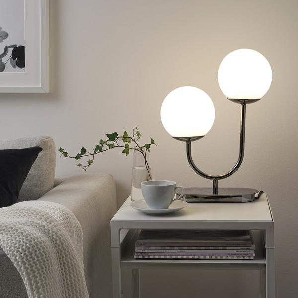 [IKEA/イケア/通販]SOLHETTA ソールヘッタLED電球 E17 810ルーメン, 調光可能/球形 オパールホワイト,45 mm[A](70550490) |  | 01