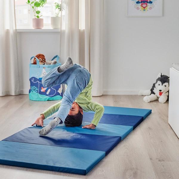 [IKEA/イケア/通販]PLUFSIG ペルフスィッグ折りたたみ式ジムマット, ブルー,78x185 cm[D](70552267) |  | 02