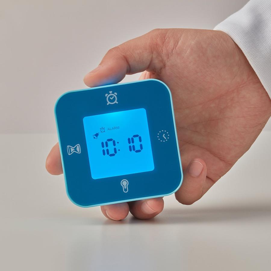 [IKEA/イケア/通販]KLOCKIS クロッキス 時計/温度計/アラーム/タイマー, ブルー, 7x7 cm[A](70559711) |  | 01