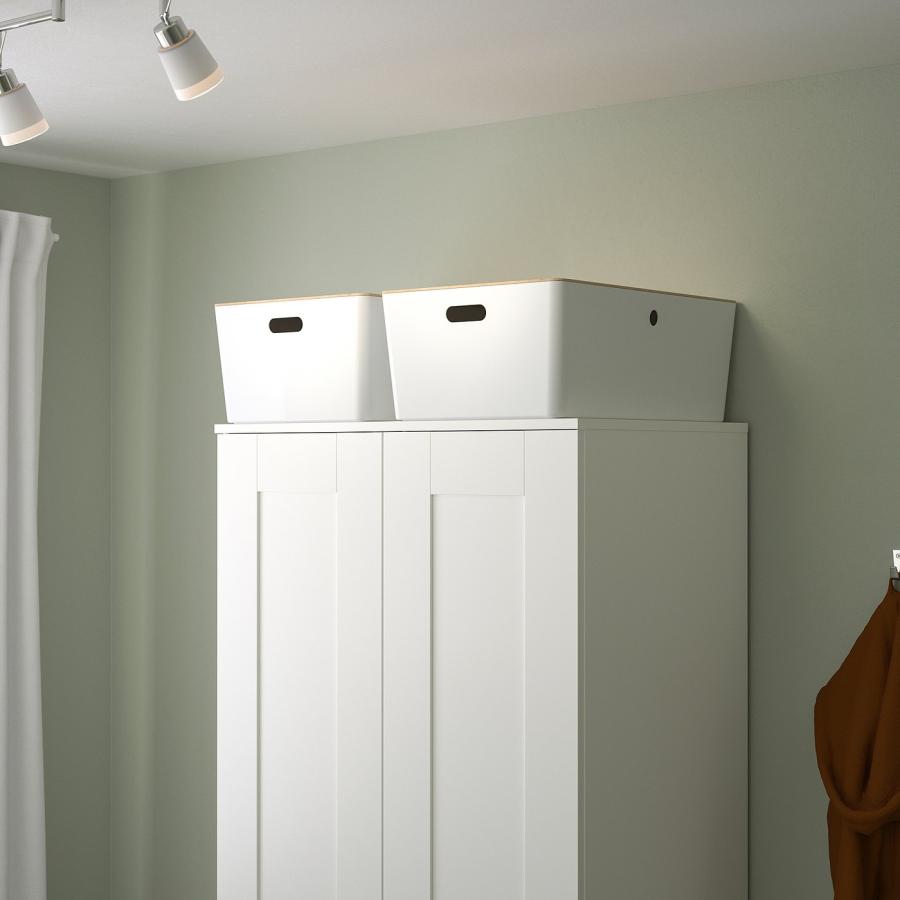 [IKEA/イケア/通販]KUGGIS クッギス ボックス, ホワイト, 37x54x21 cm[D](70568522) |  | 07