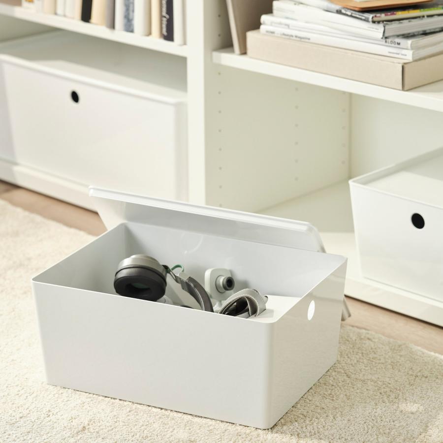 [IKEA/イケア/通販]KUGGIS クッギス ボックス, ホワイト, 26x35x15 cm[C](70568536) |  | 06