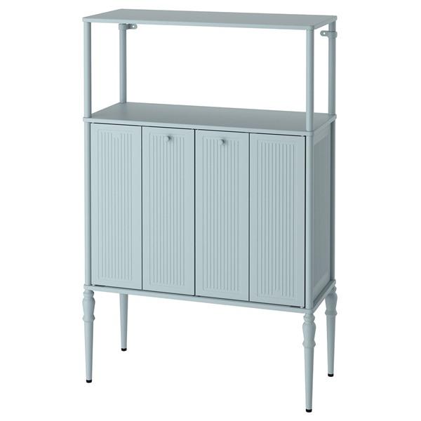 [IKEA/イケア/通販]SAGMASTARE ソーグメスタレキャビネット, ライトグレーブルー,83x36x128 cm[E](70570252) | 