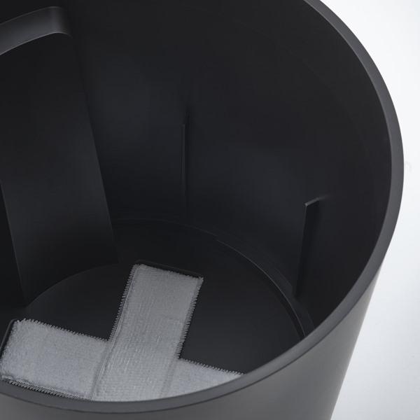 [IKEA/イケア/通販]VARDTRAD ヴォルドトレド自動水やり機能付き植木鉢, 室内/屋外用 透明/チャコール,19 cm[AB](70570860) |  | 03