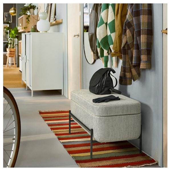 [IKEA/イケア/通販]VALTORP ヴァルトルプベンチ, 収納付き/ヴィーアルプ ベージュ/ブラウン,103 cm[H](70572784) |  | 03