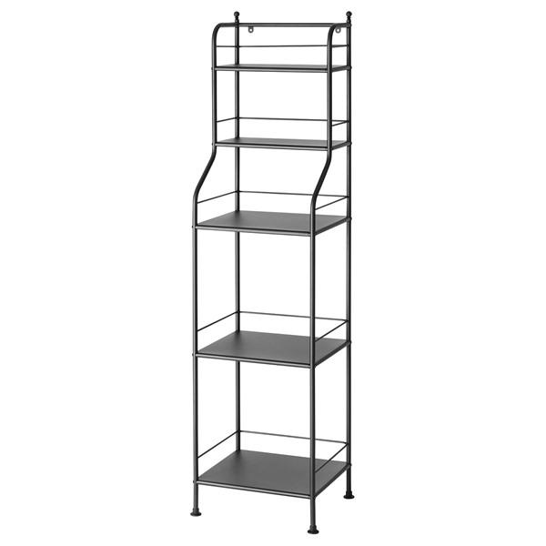 [IKEA/イケア/通販]FROSJON フローショーンシェルフユニット, ブラック,40x156 cm[I](70574919) | 