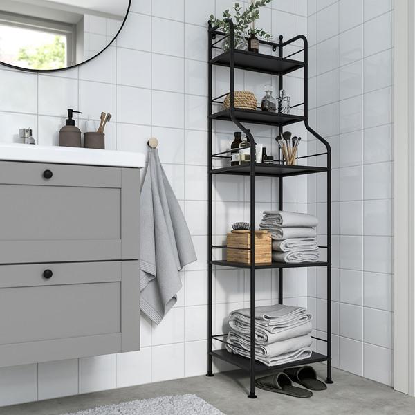 [IKEA/イケア/通販]FROSJON フローショーンシェルフユニット, ブラック,40x156 cm[I](70574919) |  | 01