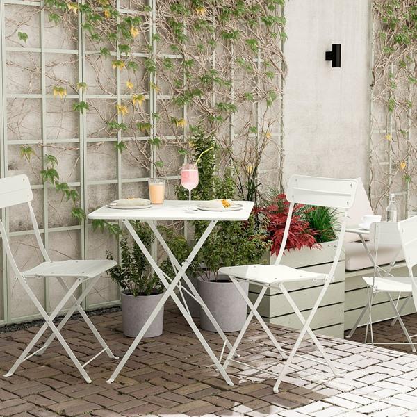 [IKEA/イケア/通販]SUNDSO スンドソー折りたたみチェア, オフホワイト 屋外用[E](70575886) |  | 02