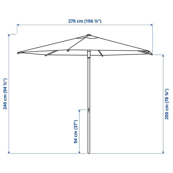 [IKEA/イケア/通販]HOGON ホーゴーンパラソル, ダークブルー,270 cm[H](70581236) |  | 04