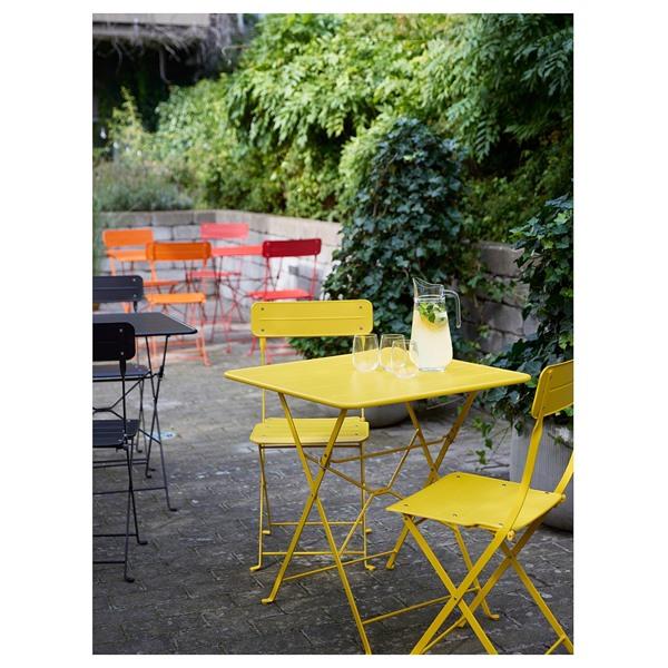 [IKEA/イケア/通販]SUNDSO スンドソーテーブル, ブライトイエロー 屋外用,65x65 cm[G](70582580) |  | 03