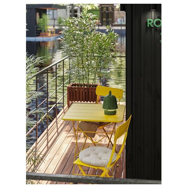 [IKEA/イケア/通販]SUNDSO スンドソーテーブル, ブライトイエロー 屋外用,65x65 cm[G](70582580) |  | 04