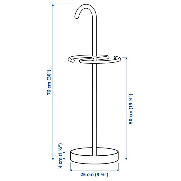 [IKEA/イケア/通販]NIPASEN ニーポーセンアンブレラスタンド, ブラック,76 cm[C](70586149) |  | 03