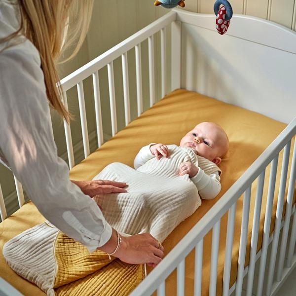 [IKEA/イケア/通販]GULDVAVARE グルドヴァヴェレスリーパー, ベージュ/ダークイエロー,0〜6カ月[A](70588544) |  | 02