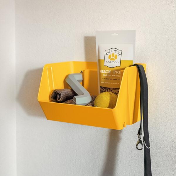 [IKEA/イケア/通販]FODERTRAG フォデルトローグオーガナイザー デスク/壁用, ブライトイエロー,25x18x15 cm[B](70590764) |  | 04