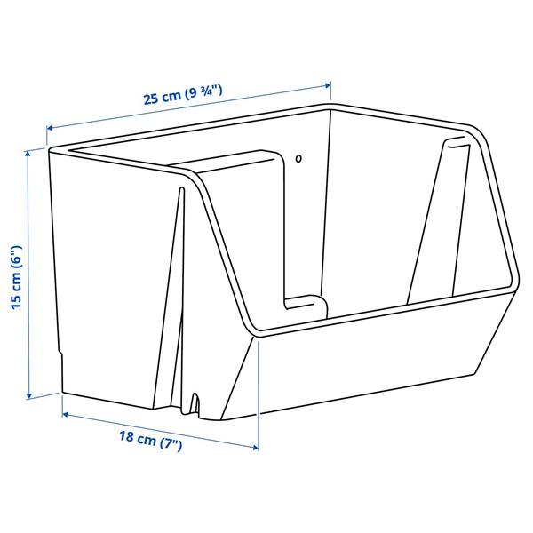 [IKEA/イケア/通販]FODERTRAG フォデルトローグオーガナイザー デスク/壁用, ブライトイエロー,25x18x15 cm[B](70590764) |  | 06