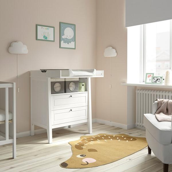 [IKEA/イケア/通販]SUNDVIK スンドヴィークおむつ替え台/チェスト, ホワイト[FE](70591301) |  | 02
