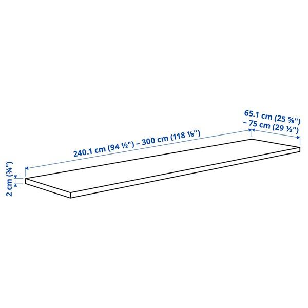 [IKEA/イケア/通販]KASKER カスケルカスタムメイドワークトップ, ブラック ストーン調/石英,240.1-300x65……[I](70593852) |  | 04
