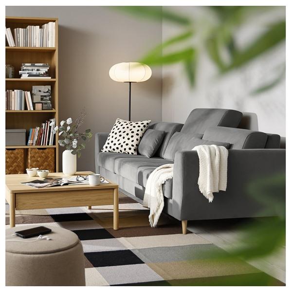 [IKEA/イケア/通販]SLATORP スラトルプ3人掛けソファ, ハーケボ ダークグレー[LL](70594385) |  | 02