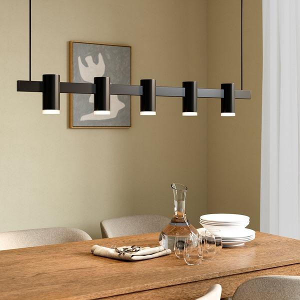 [IKEA/イケア/通販]KRANSALG クランサリペンダントランプ ランプ5個付き, ブラック,113 cm[E](70595846) |  | 01