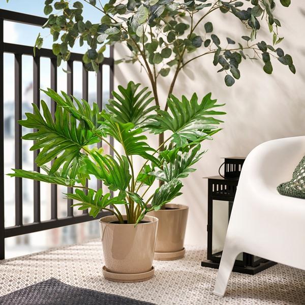 [IKEA/イケア/通販]FEJKA フェイカ人工観葉植物, 室内/屋外用 フィロデンドロン・ザナドゥ,19 cm[D](70600876) |  | 02