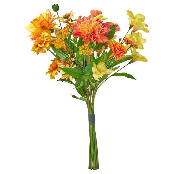 [IKEA/イケア/通販]SMYCKA スミッカ造花のブーケ, 室内/屋外用/オレンジ,60 cm[D](70606294) | 