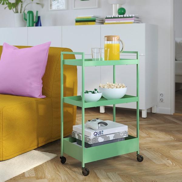 [IKEA/イケア/通販]NISSAFORS ニッサフォースワゴン, ライトグリーン,50.5x30x83 cm[D](70606816) |  | 01