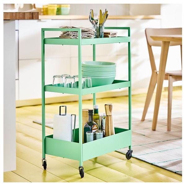 [IKEA/イケア/通販]NISSAFORS ニッサフォースワゴン, ライトグリーン,50.5x30x83 cm[D](70606816) |  | 03