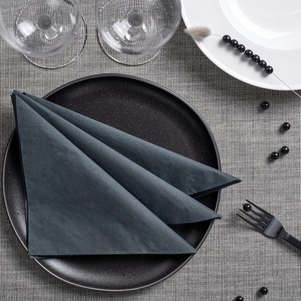 [IKEA/イケア/通販]FANTASTISK ファンタスティスク紙ナプキン, ダークグレー,40x40 cm[A](70607335) |  | 02