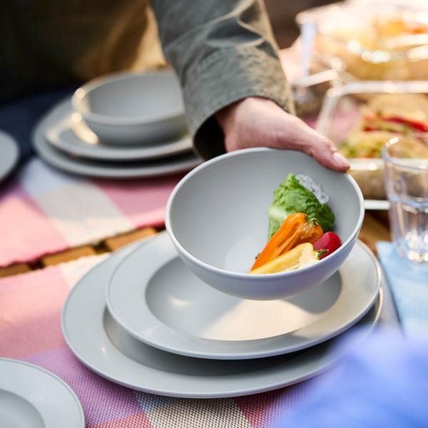 [IKEA/イケア/通販]SIMKRABBA スィムクラッバボウル, プラスチック/グリーングレー,15 cm[A](70609160) |  | 01